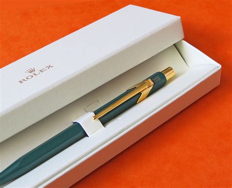 Rolex Caran D'Ache trio pens 